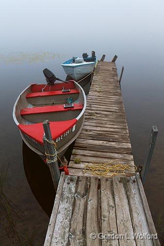 Boat Dock_03502-3.jpg - Photographed near Sudbury Ontario, Canada.